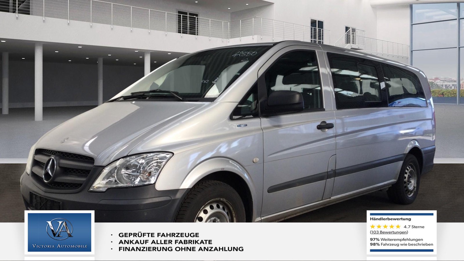 Mercedes-Benz Vito Kombi 116 CDI extralang