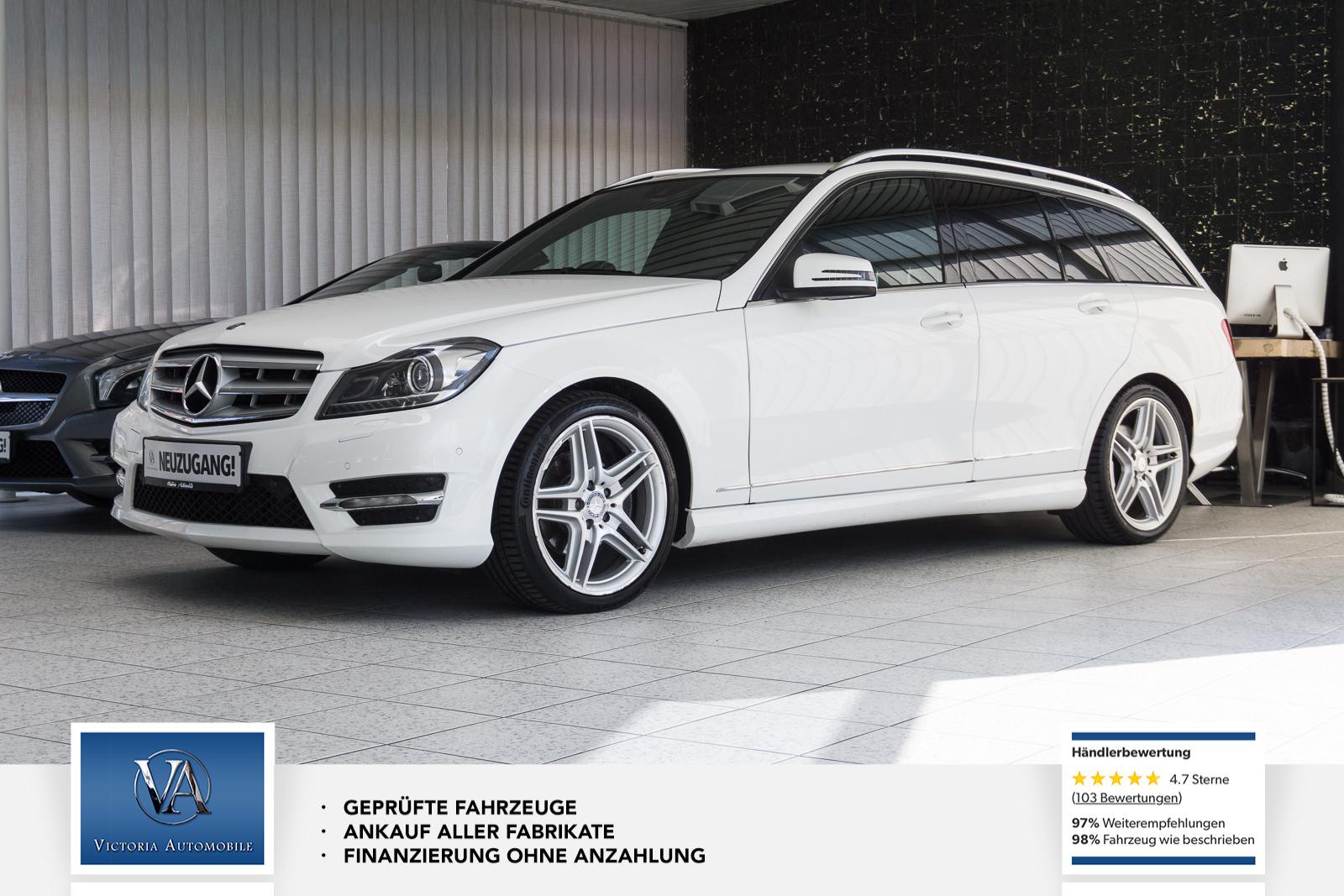 Mercedes-Benz C 200 T CGI Avantgarde AMG Navi BiXen PTS AHK