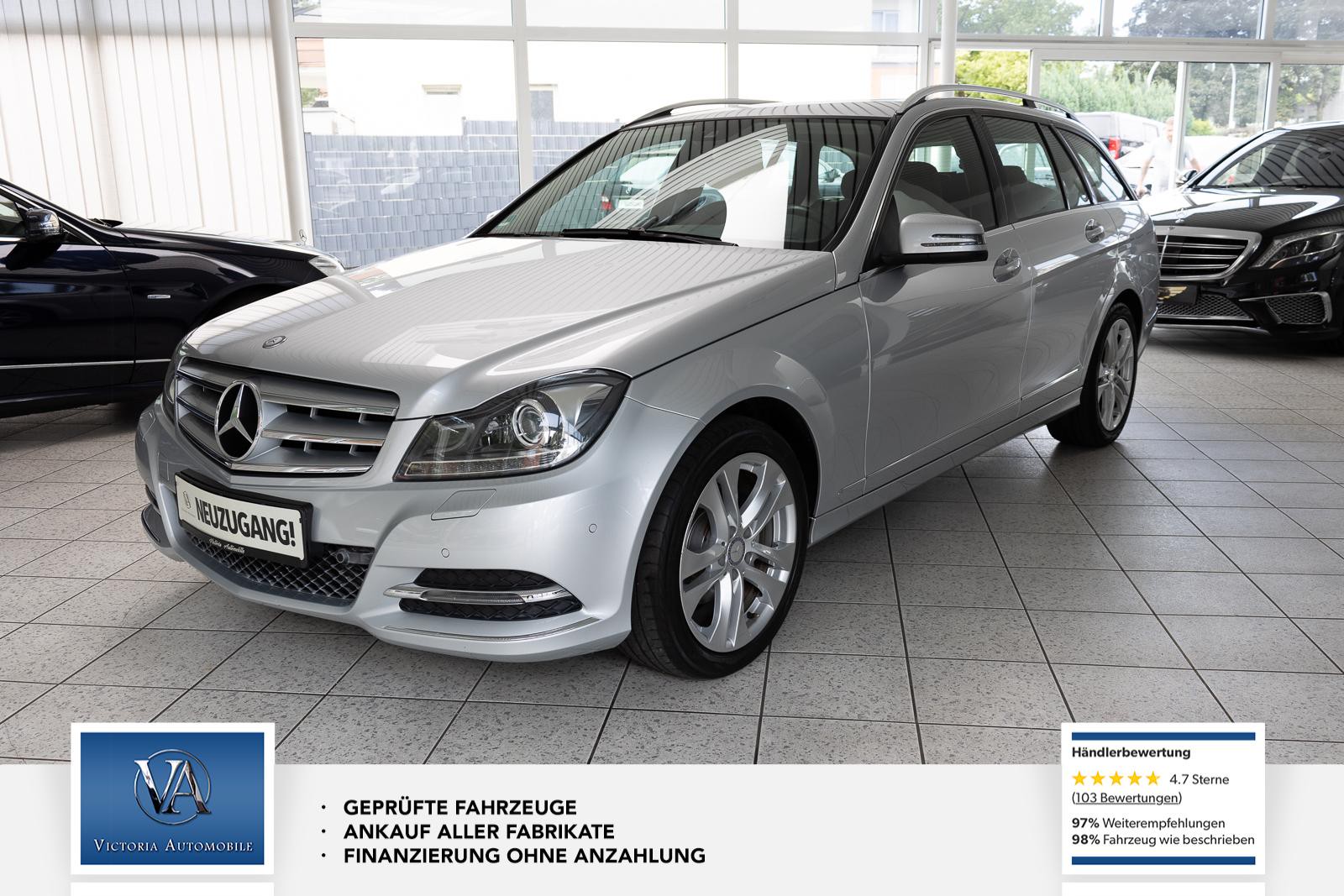Mercedes-Benz C200 T CDI BlueEff Avantgarde Aut Xenon AHK PTS