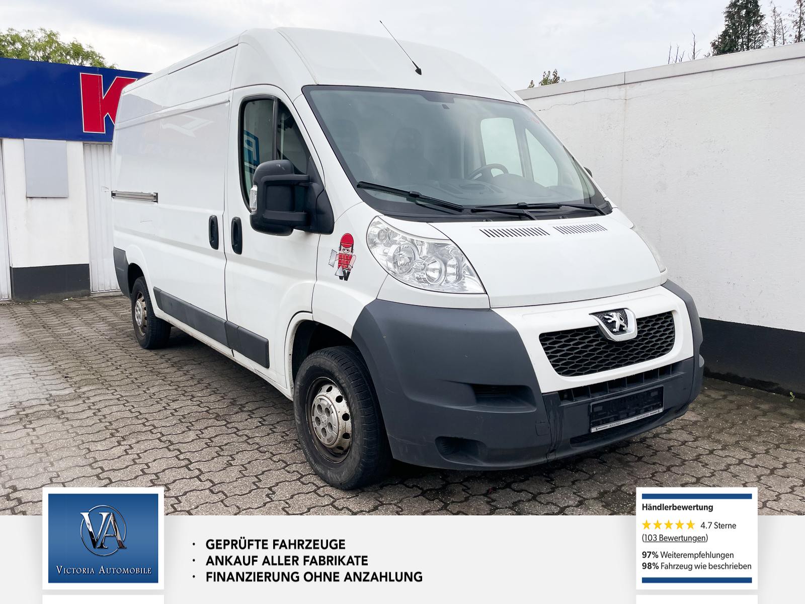 Peugeot Boxer HDi Kasten Hoch 19%MwSt 1.Hand