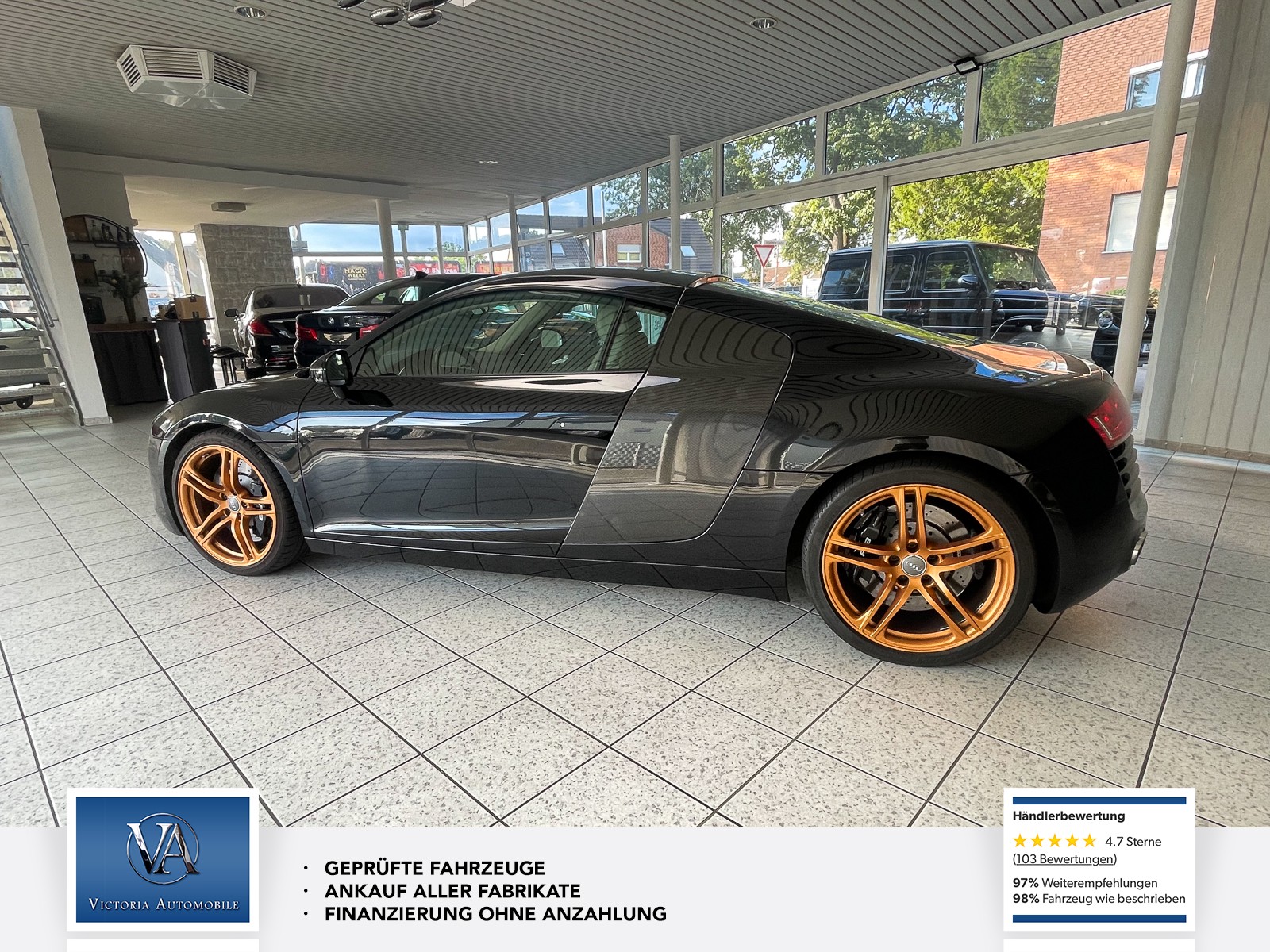 Audi R8 Coupe 4.2 FSI quattro Carbon Sideblades B&O