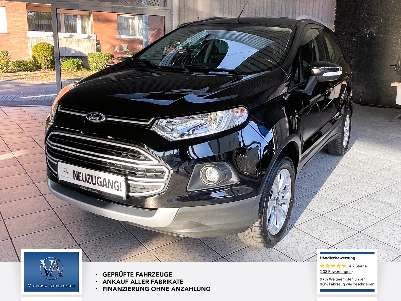 Ford EcoSport 1.0 Trend Scheckheft Klima PDC