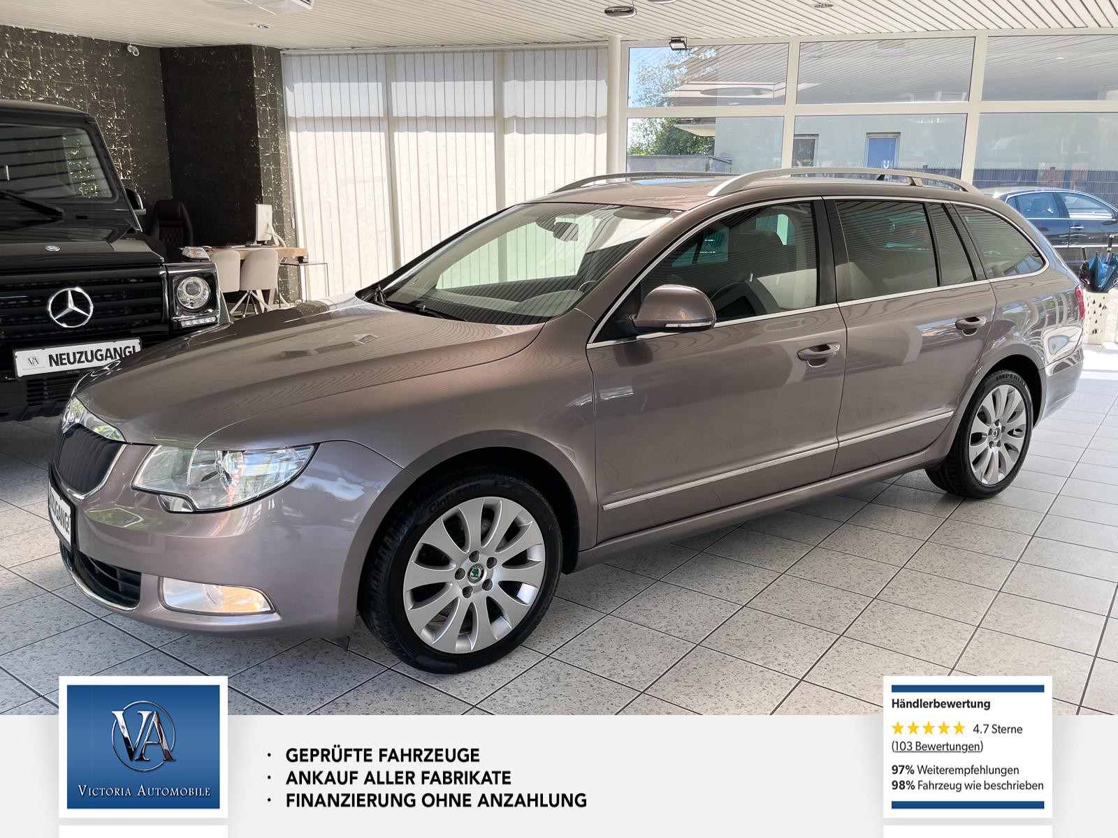 Skoda Superb 2.0 TDI Combi Elegance Aut Leder Panorama