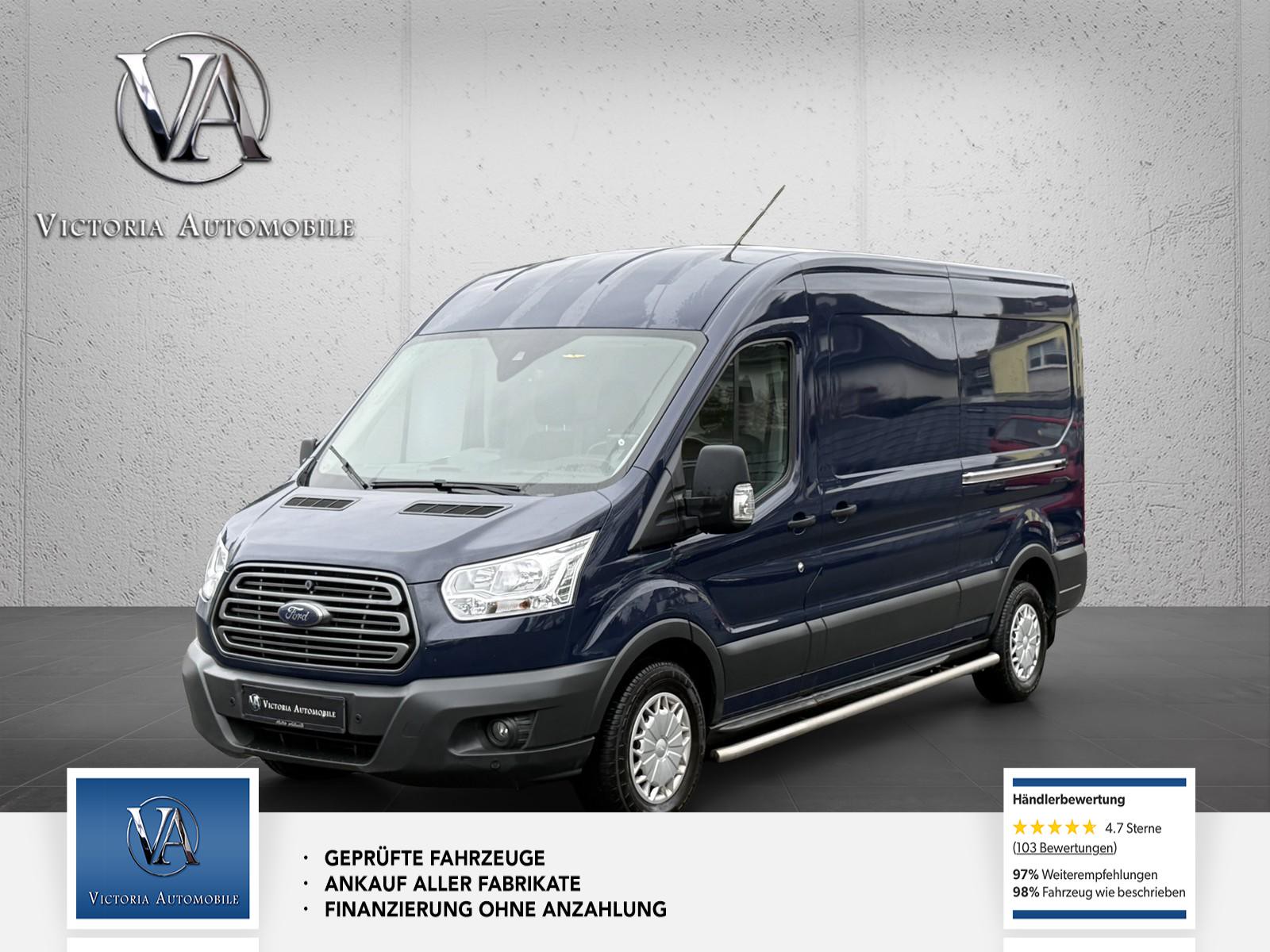 Ford Transit Kasten L2 H3 1 Hand Sehr gepflegt Navigation AHK Beheizte Windschutzscheibe 350 L3 Trend