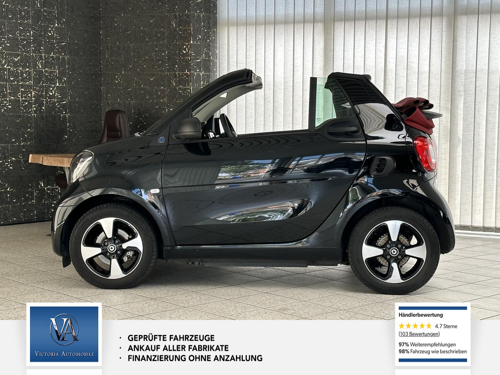 Smart fortwo cabrio 1 Hand Rote Dach Tempomat LED