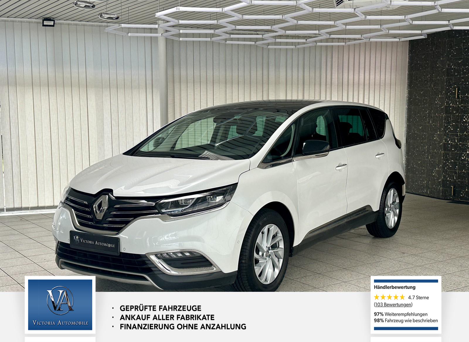 Renault Energy Intens Espace 7 Sitze. Park-Assistent mit 360° Rückfahrkamera.Navigationssystem Touchscreen-Farbdisplay