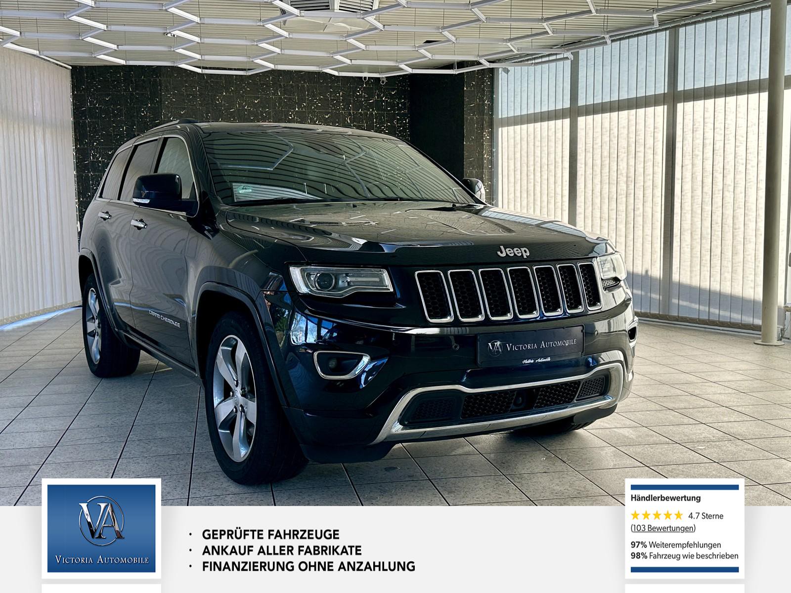 Jeep Grand Cherokee 3.0 CRD Overland Scheckheft Unfallfrei Panoramadach Rückfahrkamera