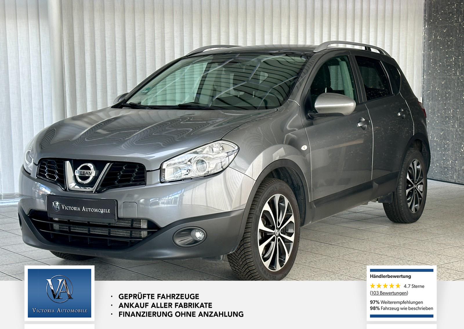 Nissan Qashqai Visia 4X4 1 Hand Rückfahrkamera Navigation Anhängerkupplung 4x4 Panorama Unfallfrei