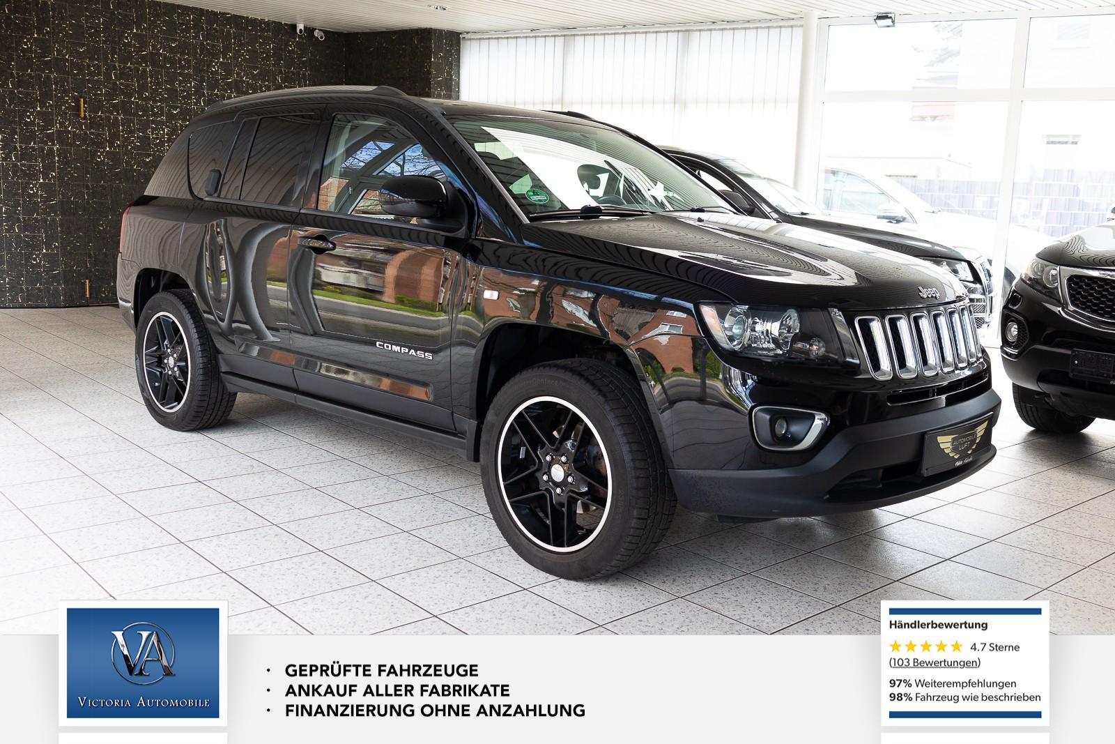 Jeep Compass 2.0 Aut Klima AHK T-Leder Euro 6