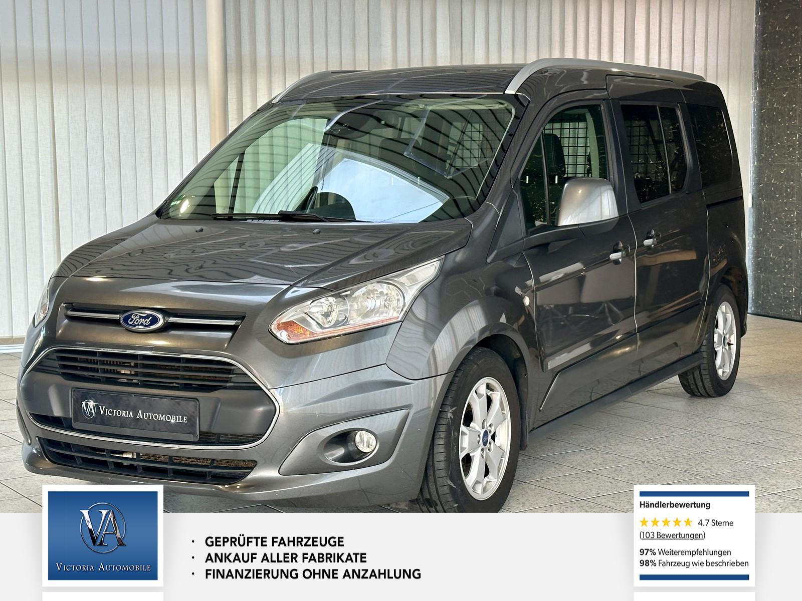 Ford Grand Tourneo Connect Titanium AHK+Kamera+DAB+PP Voll, Panorama-Glasdach mit Solar-Reflect, Parkpilotsystem, Anhängerkupplung,Scheckheft