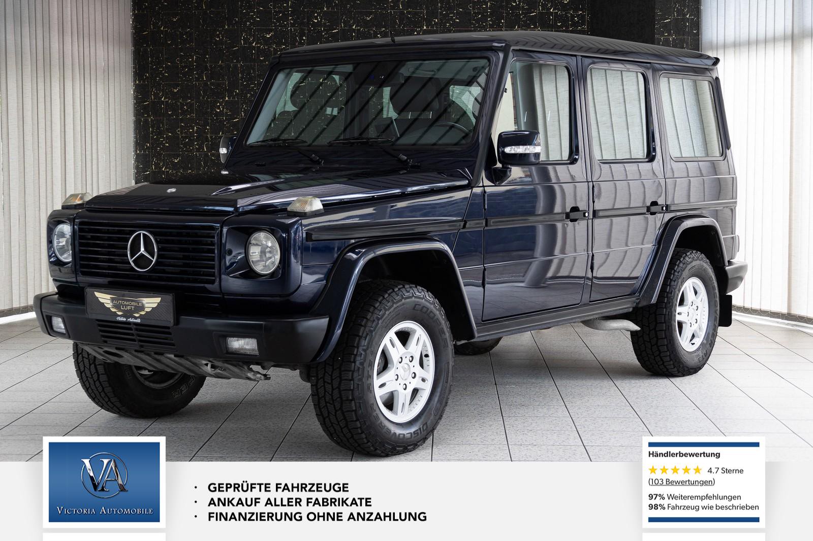 Mercedes-Benz G 270 CDI Leder Standheiz AHK Scheckheft Memory