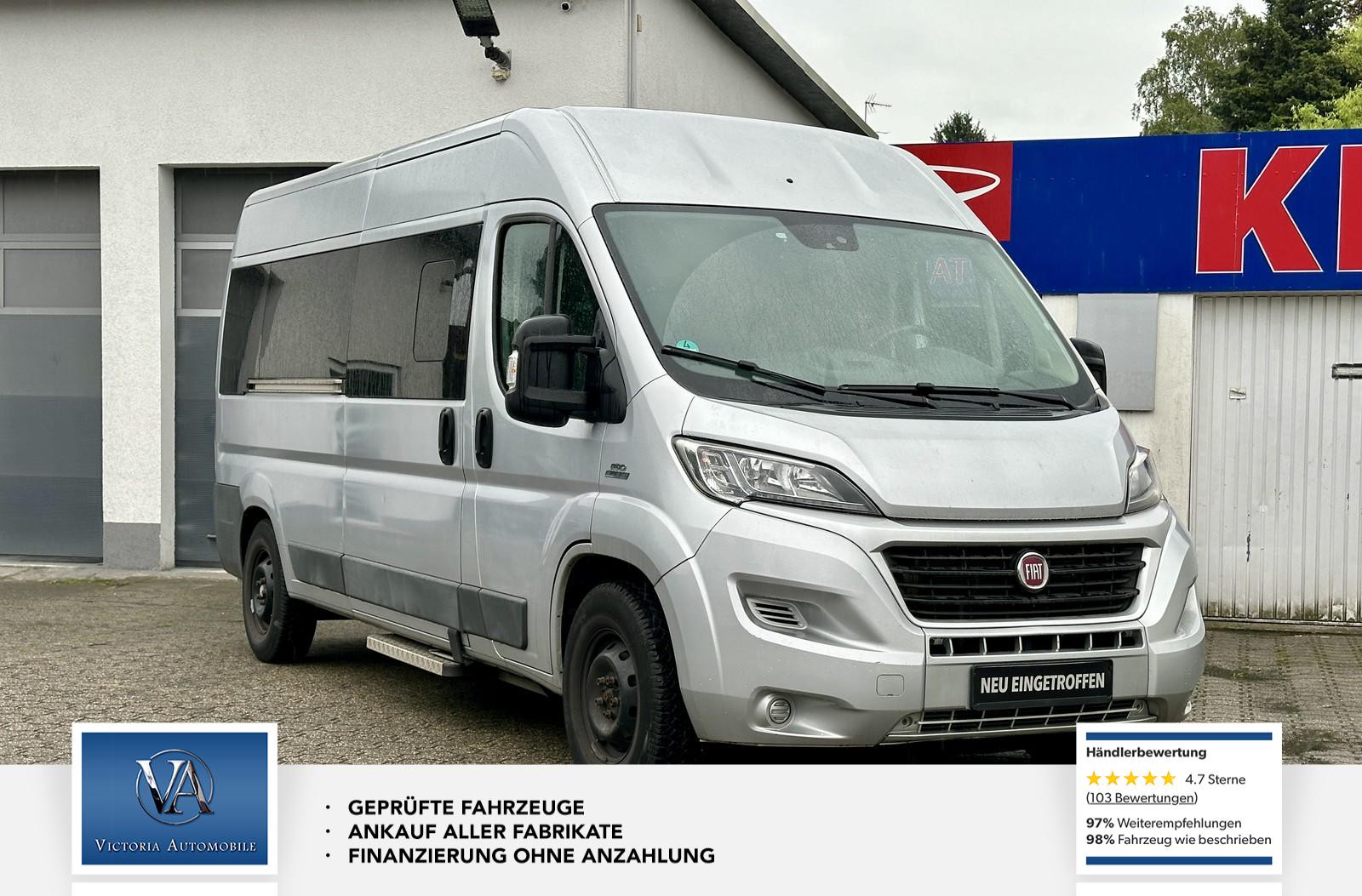 Fiat Ducato Kombi Modular 35.nfotainment-System: UConnect mit CD- und MP3-Player, mit Navigationseinheit und DAB Radioempfang 150 L4H2 RS: 4035 mm. Rückfahrkamera. Klimaanlage im Lade-/Fahrgastraum.