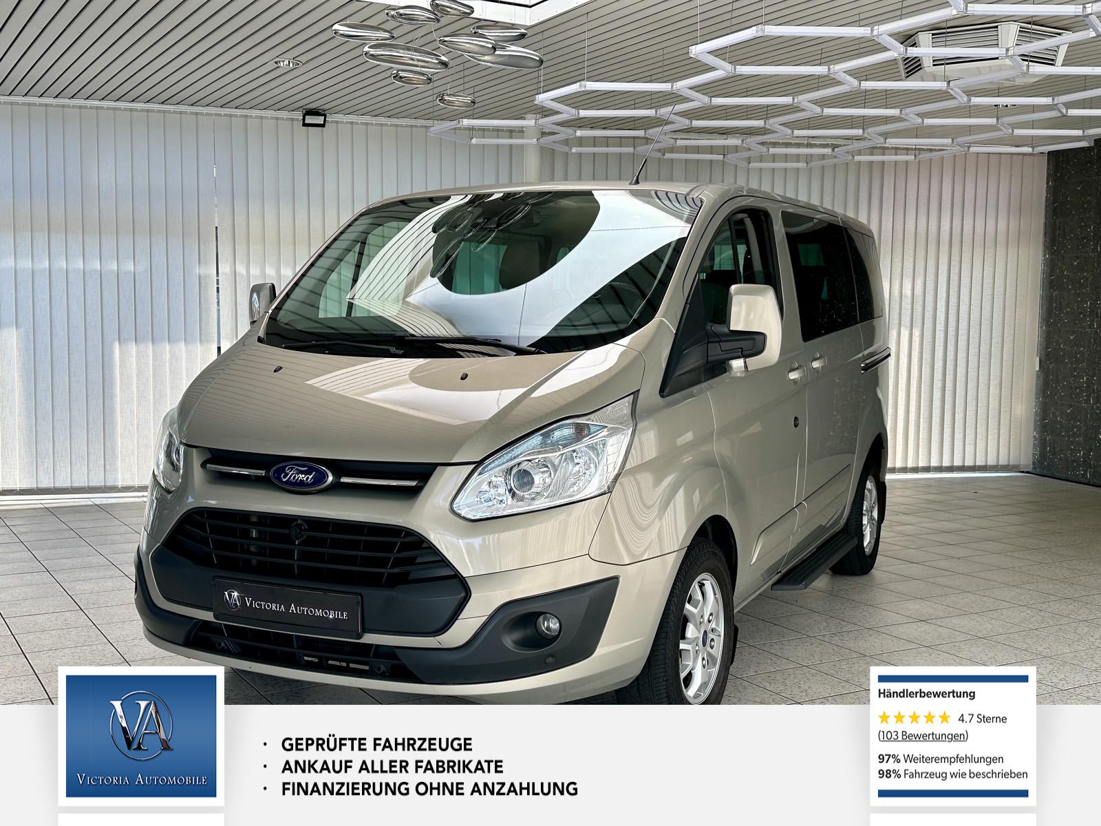 Ford Transit/Tourneo Custom Kombi 300 L1 Tourneo Limited 2,2 8 Sitze, 2 Schiebetüren, Hand, Unfallfrei, Teilleder,