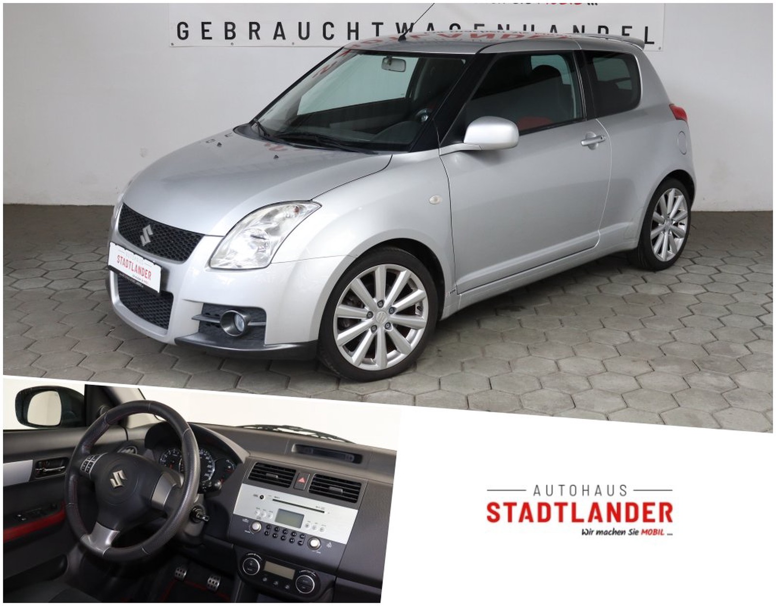 Suzuki Swift 1.6 Sport NAVI SHZ KLIMAAUTO 1.HAND