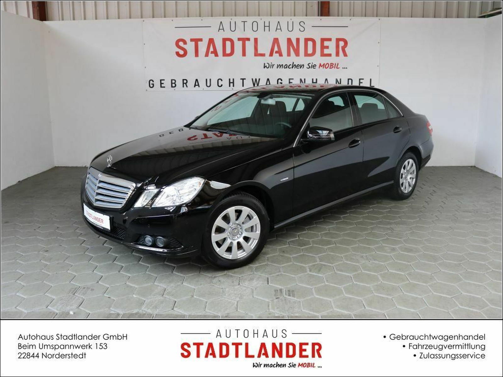 Mercedes-Benz E 200 CGI Automatik 1. Hand Scheckheftgepfl.