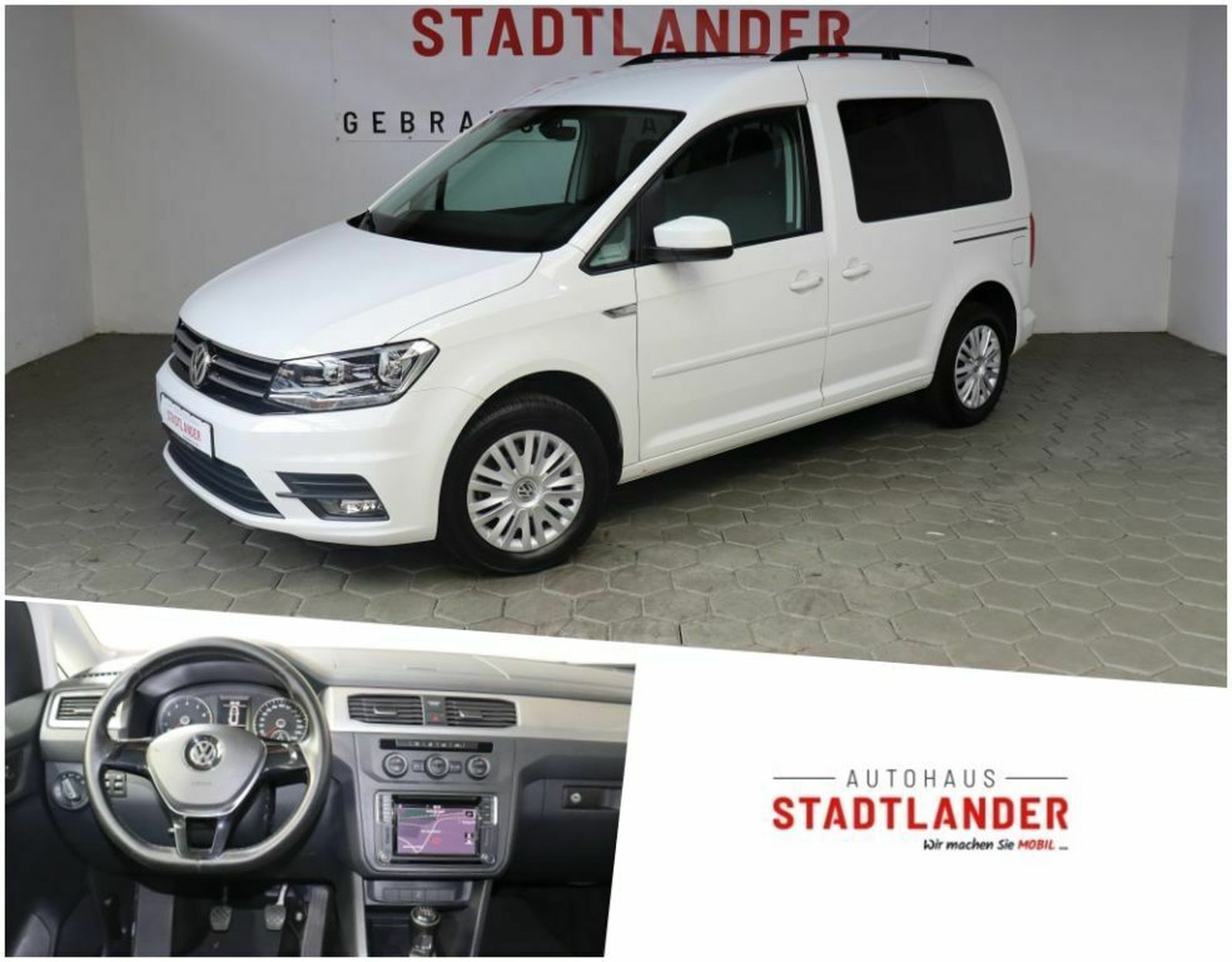 Volkswagen Caddy 1.0 TSI 5-Sitzer Comfortline Navi