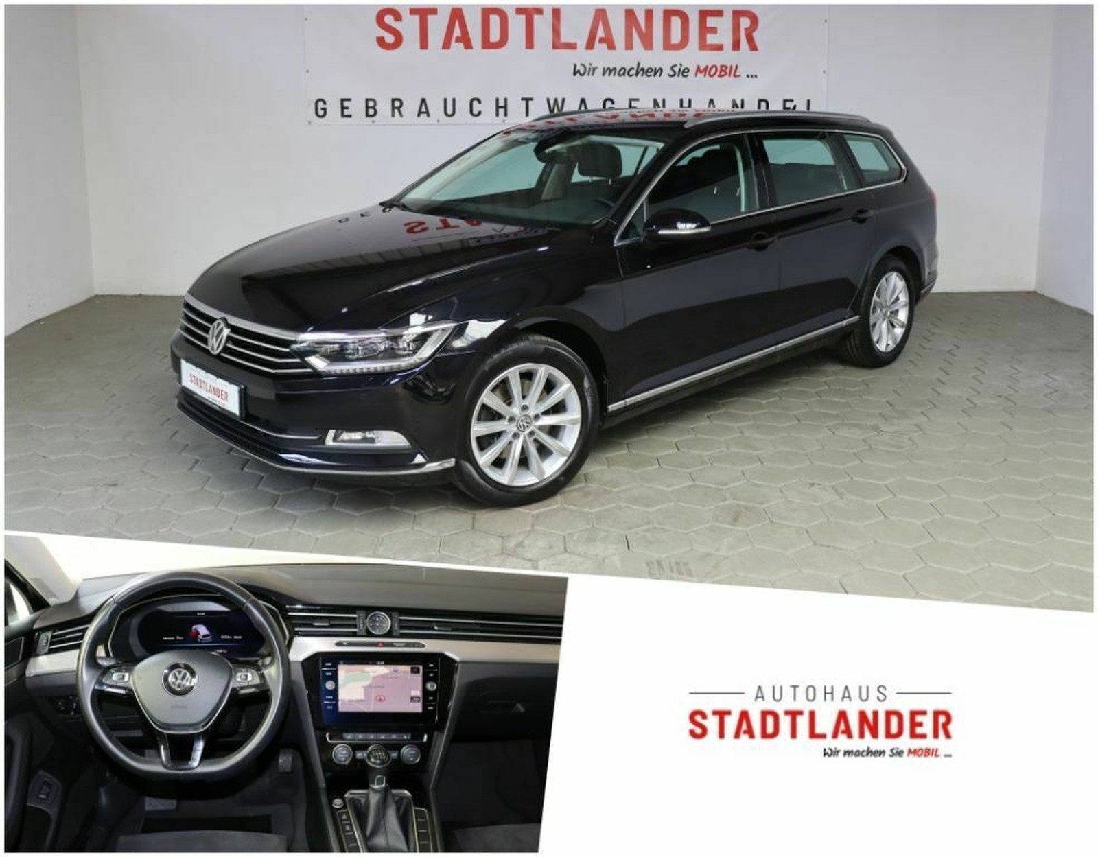 Volkswagen Passat Variant 1.4 TSI Highline LED Teilleder