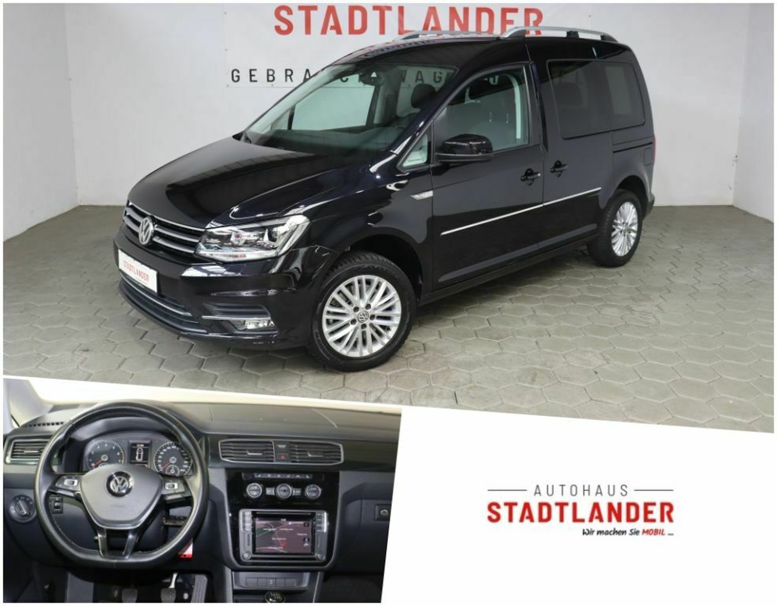 Volkswagen Caddy Highline 1,4 TSI / 5-Sitzer / Xenon