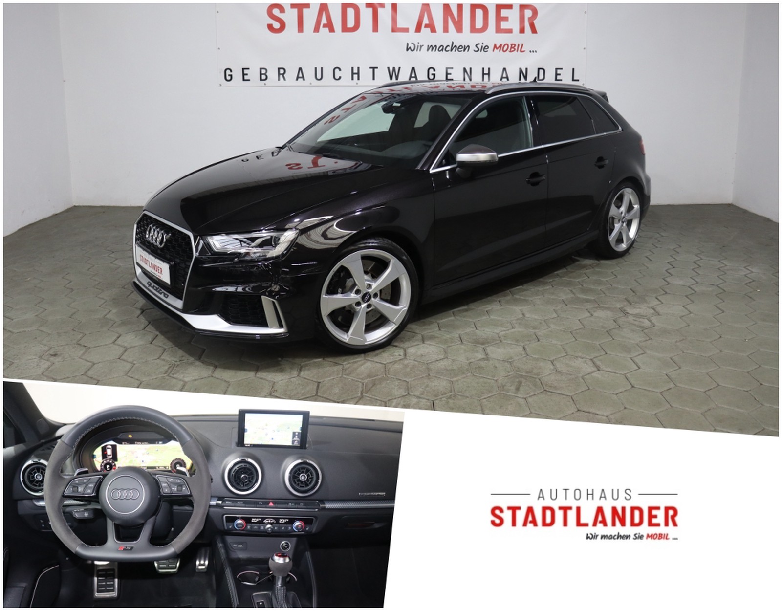 Audi RS3 Sportback 2.5 TFSI quattro / Virtual / Pano / Matrix