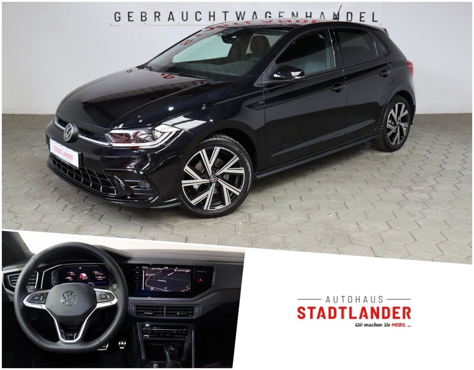 Volkswagen Polo VI 1.0 TSI R-Line ACC Navi LED Virtual