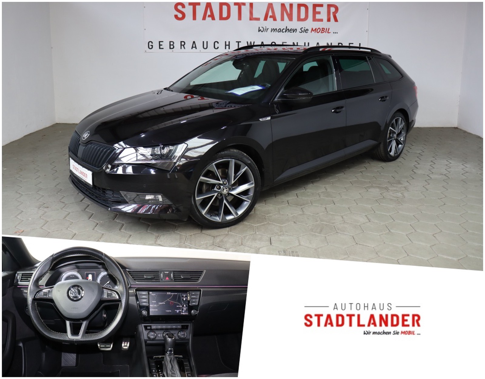 Skoda Superb SportLine 2.0 TSI Xenon / Navi / AHK