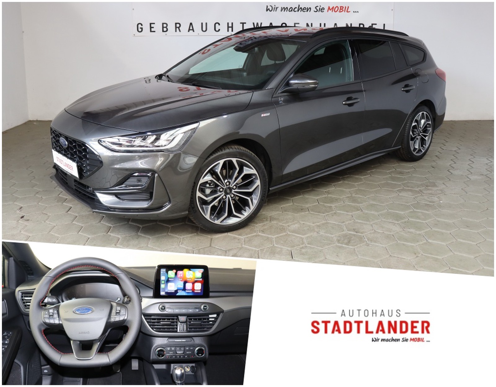 Ford Focus Turnier ST-Line 1.0 Eco LED / Winterpaket