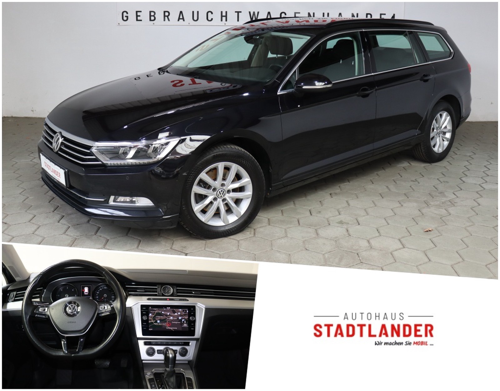 Volkswagen Passat Vari. Comfortline 1.6 TDI DSG LED / Navi