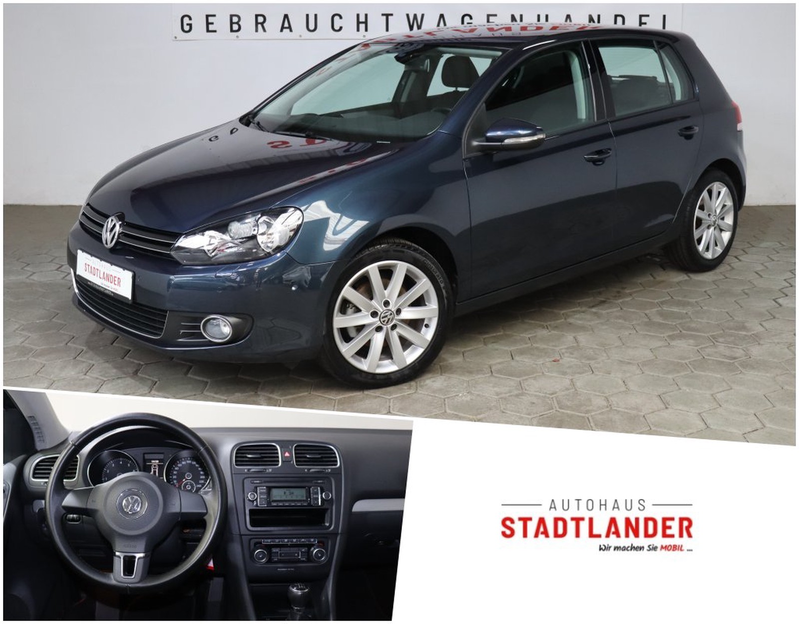 Volkswagen Golf VI Highline 1.4 TSI SHZ PDC 1. HAND