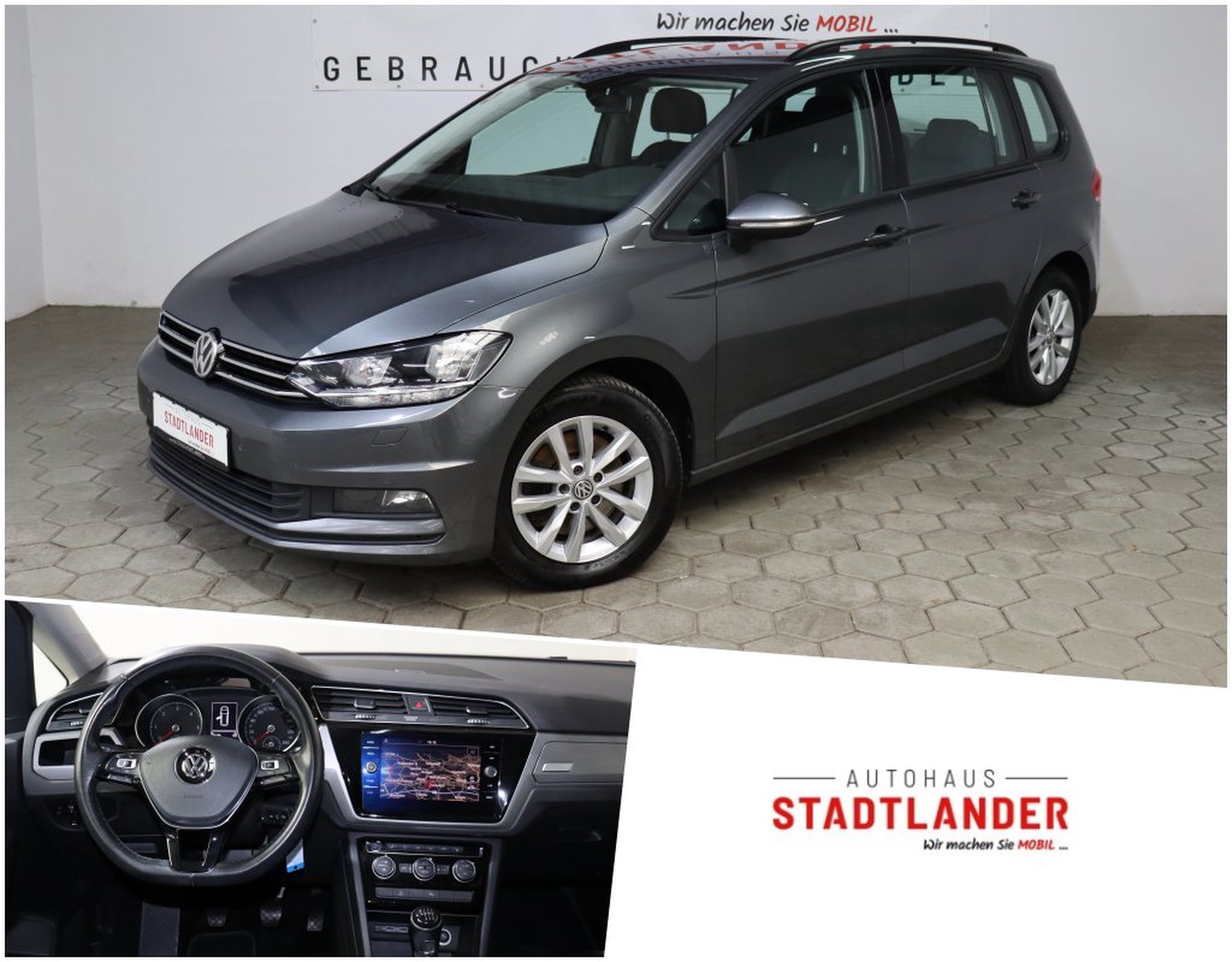 Volkswagen Touran Comfortline 1.6 TDI NAVI ERGO