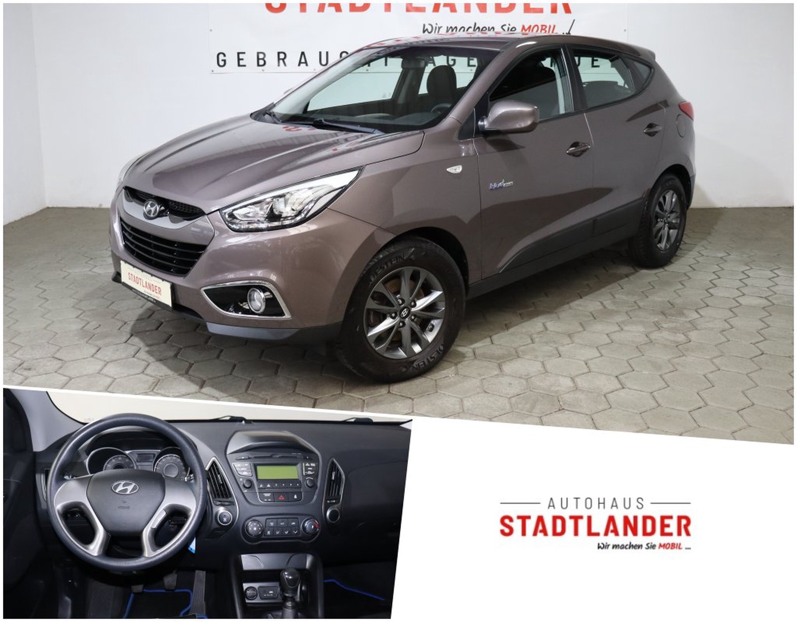 Hyundai ix35 Finale Blue 2WD KLIMA 4S-REIFEN AHK