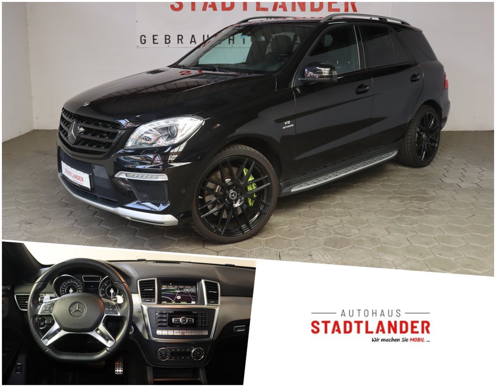 Mercedes-Benz ML 63 AMG SCHIEBEDACH HARMANKARDON KAMERA