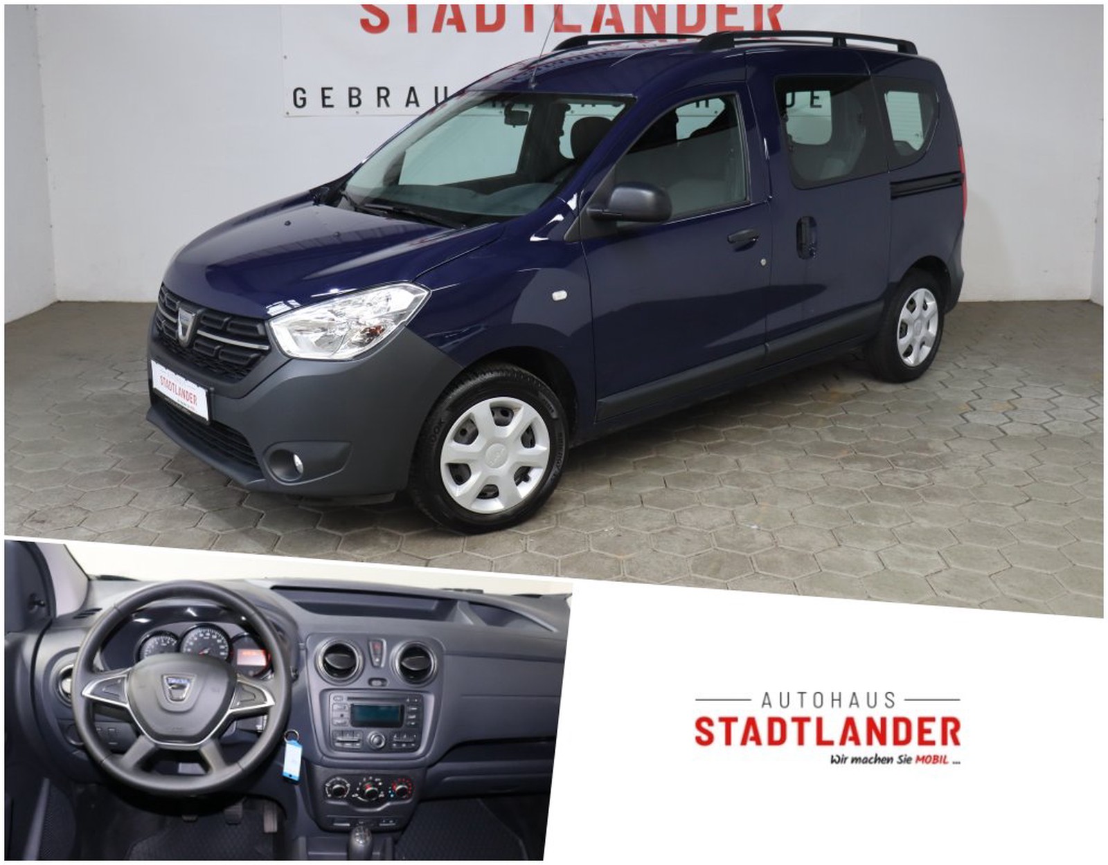Dacia Dokker Ambiance 1.6 1. Hand!