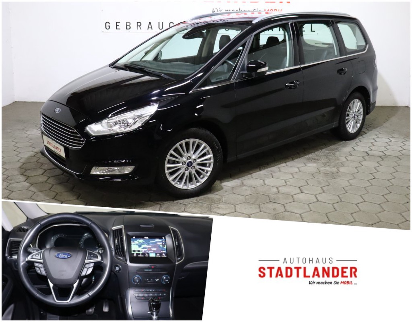 Ford Galaxy Titanium 1.5 EcoBoost LEDER NAVI AHK