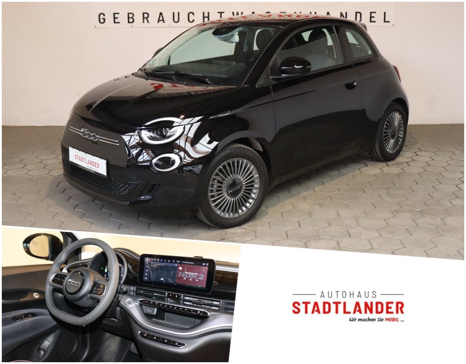 Fiat 500 e Icon NAVI KAMERA ACC