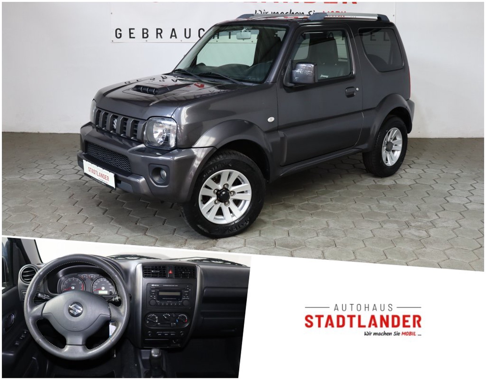 Suzuki Jimny Club Lim. 1.3 4WD LEDER KLIMA 1. HAND