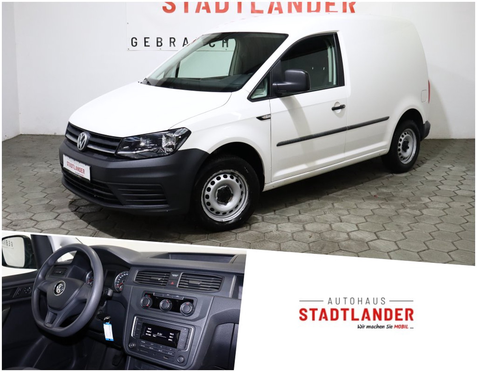 Volkswagen Caddy Nfz Kasten EcoProfi 2.0 TDI BT-FSE KLIMA
