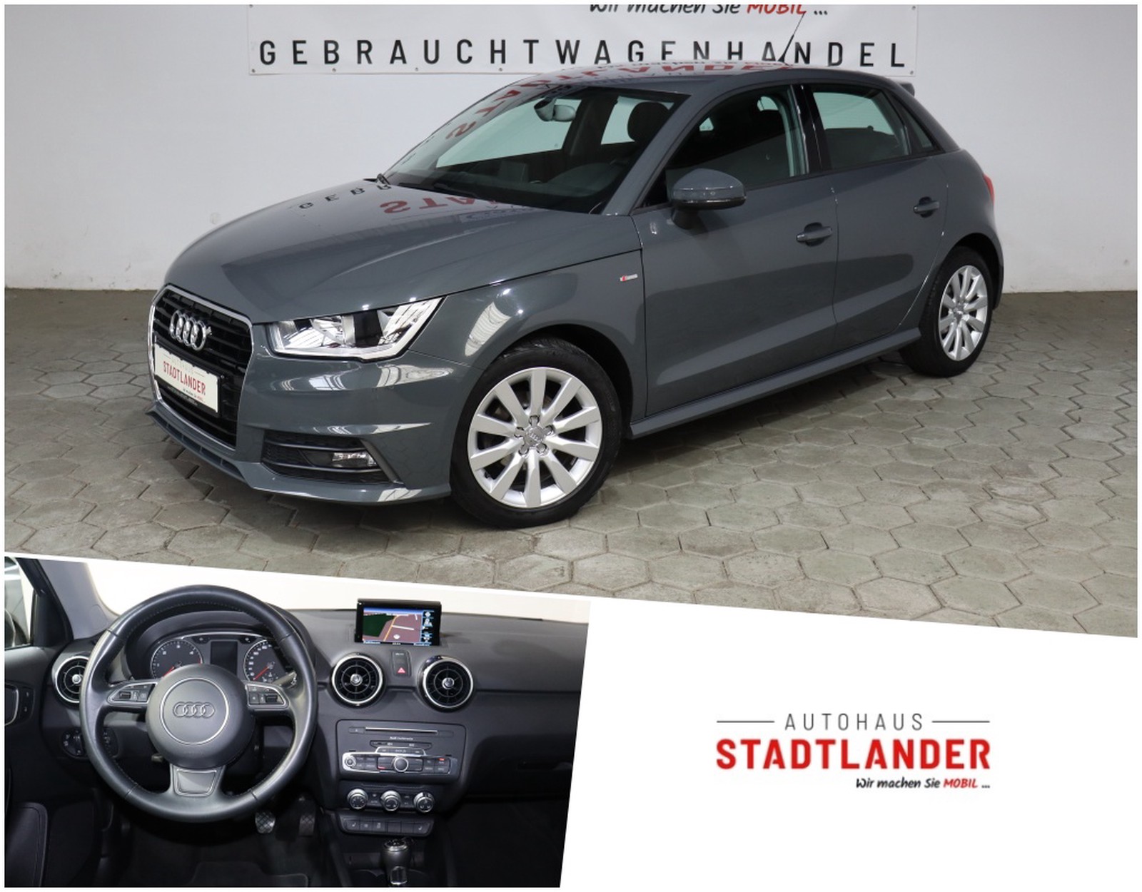 Audi A1 Sportback 1.4 TDI Navi / Sitzheizung / S-Line