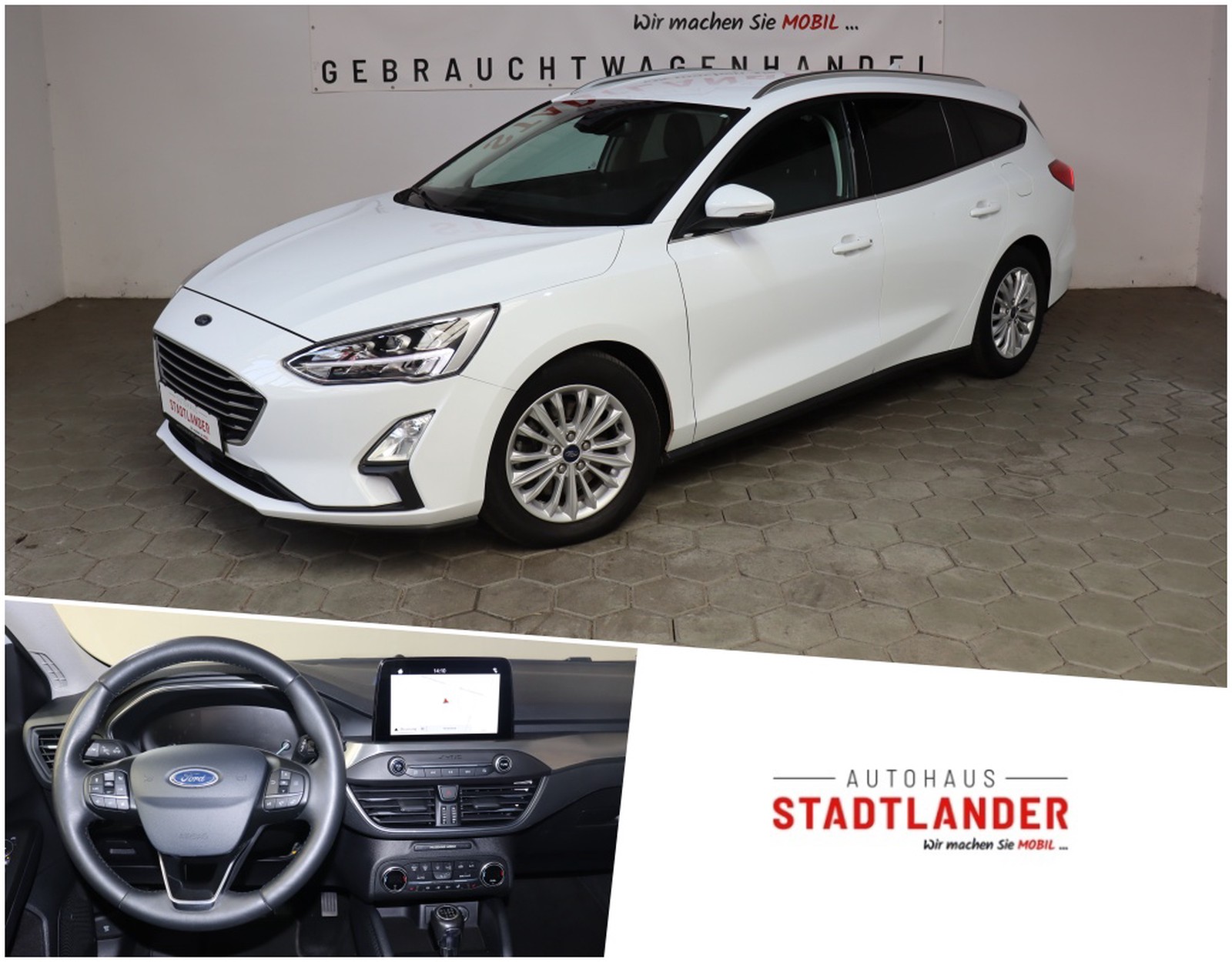Ford *AP bis zum 21.07.23* Focus Turnier Titanium 2.0 TDCi / Navi / LED