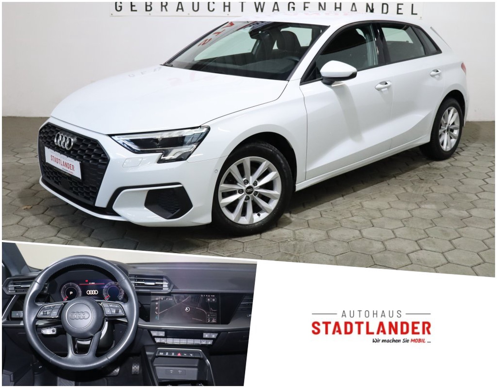 Audi A3 Sportback 30 TDI S-Tronic NAVI SHZ GRA