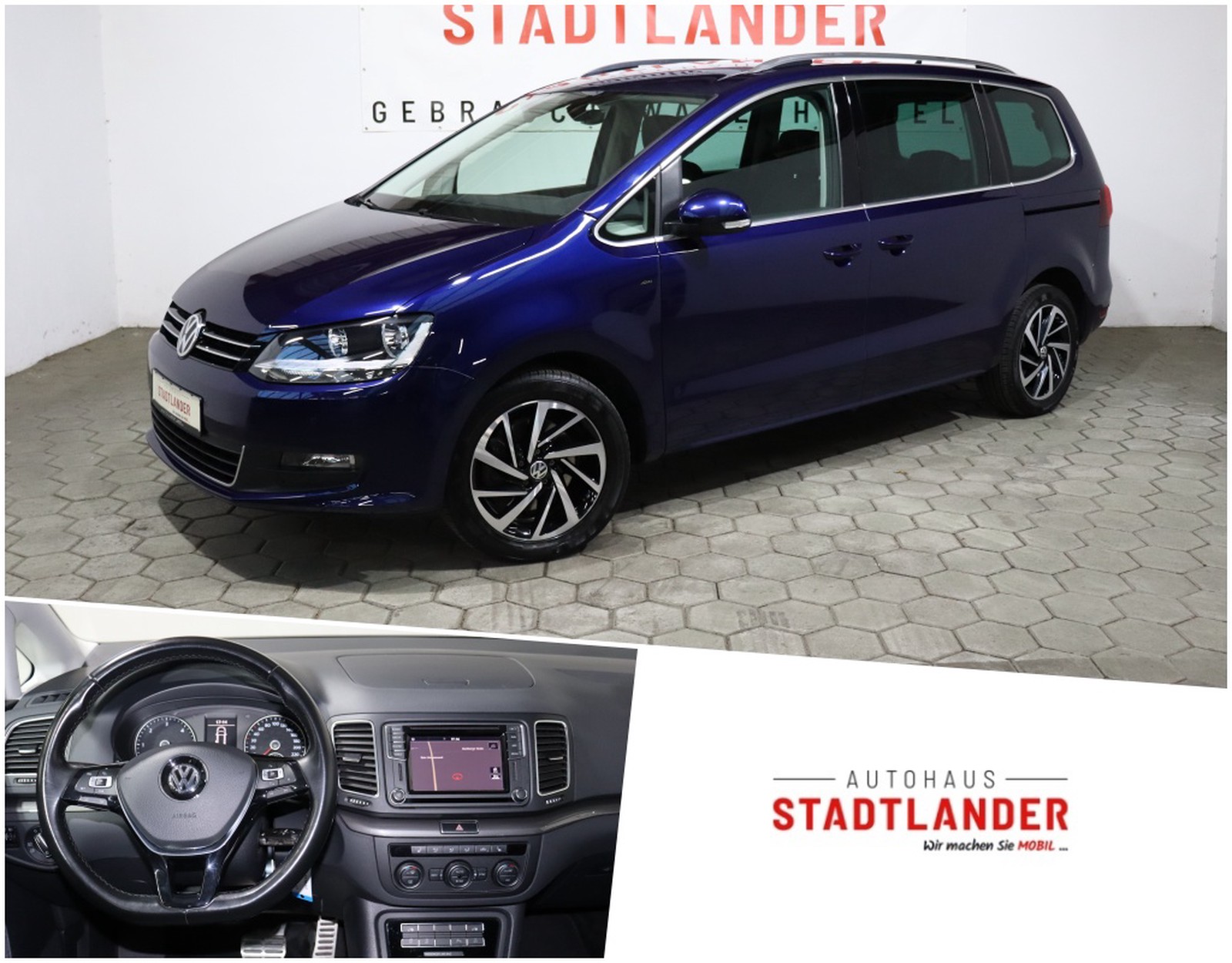 Volkswagen Sharan Join 2.0 TDI DSG 7-Sitze / Navigation / Sitzheizung