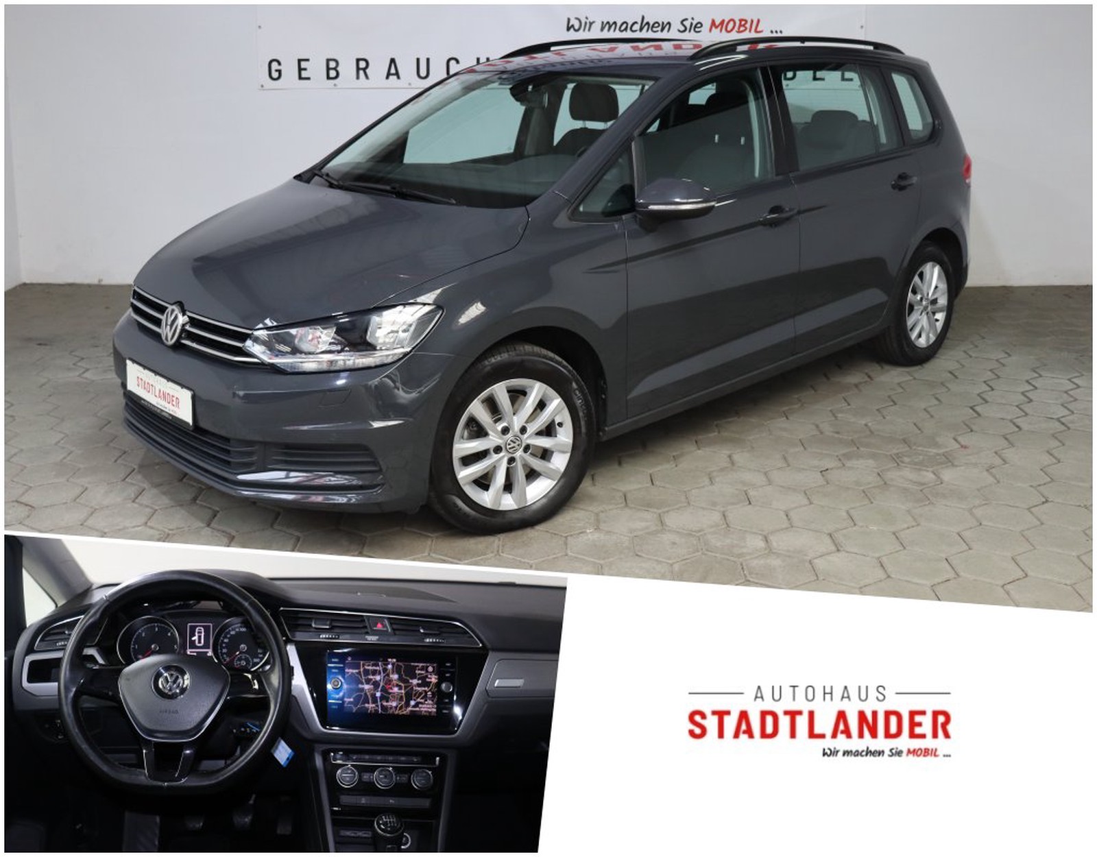 Volkswagen Touran Comfortline 2.0 TDI NAVI SHZ GRA PDC