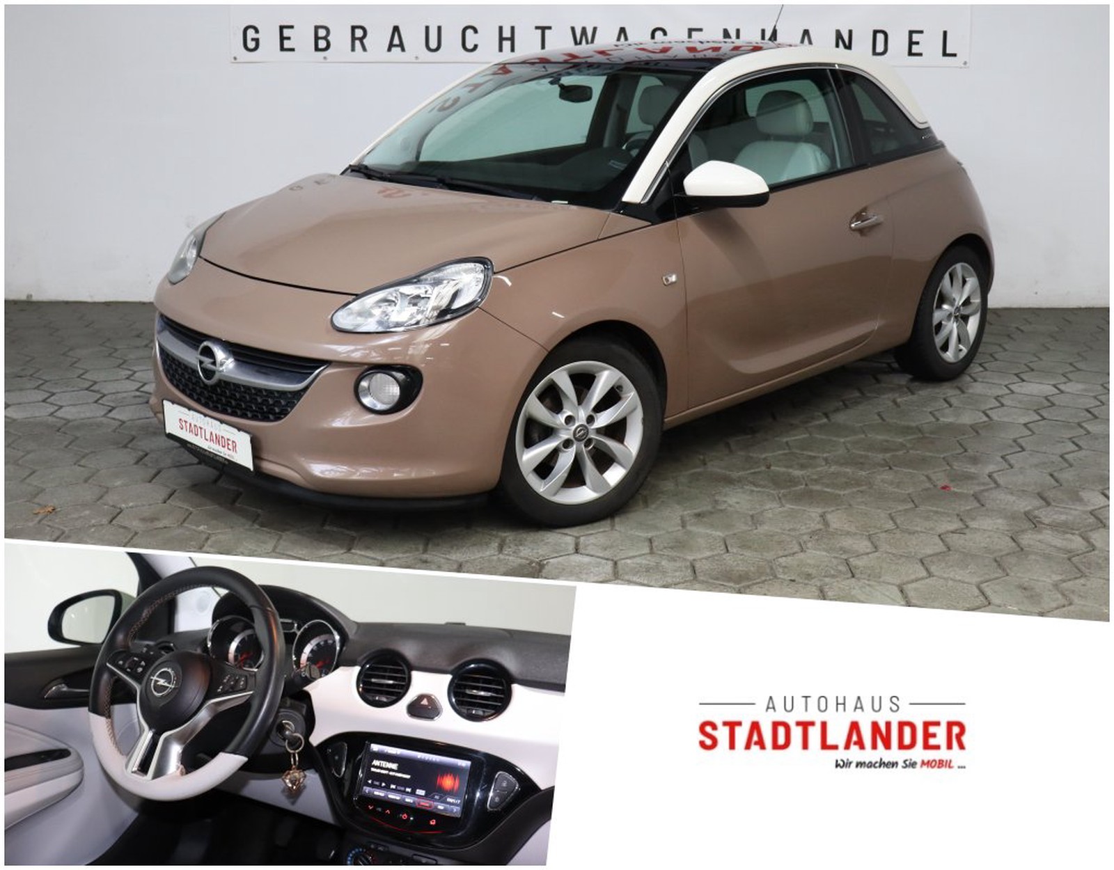 Opel Adam Jam 1.2 LEDER PANO GRA