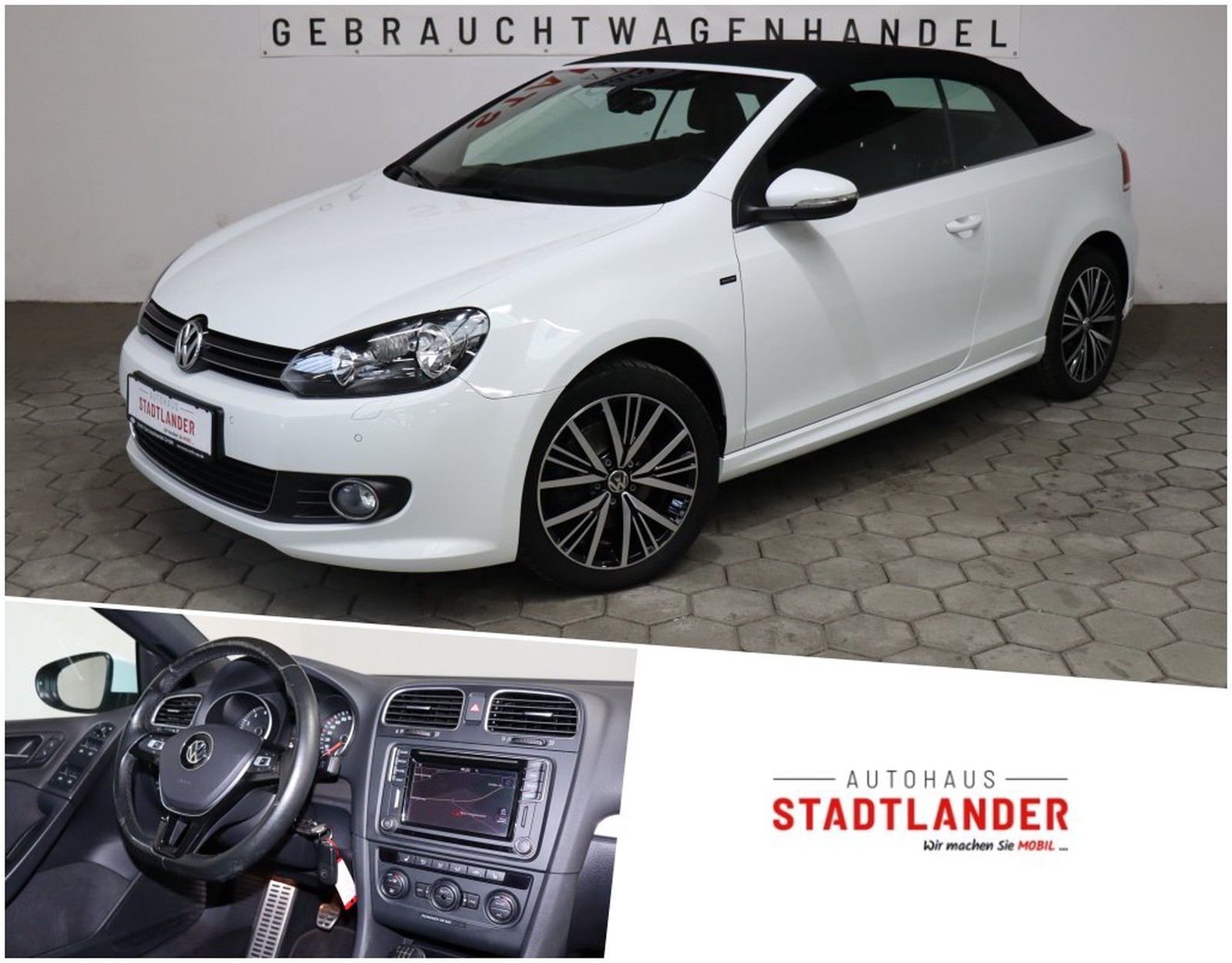 Volkswagen Golf VI Cabriolet Allstar 1.2 TSI NAVI CAM GRA