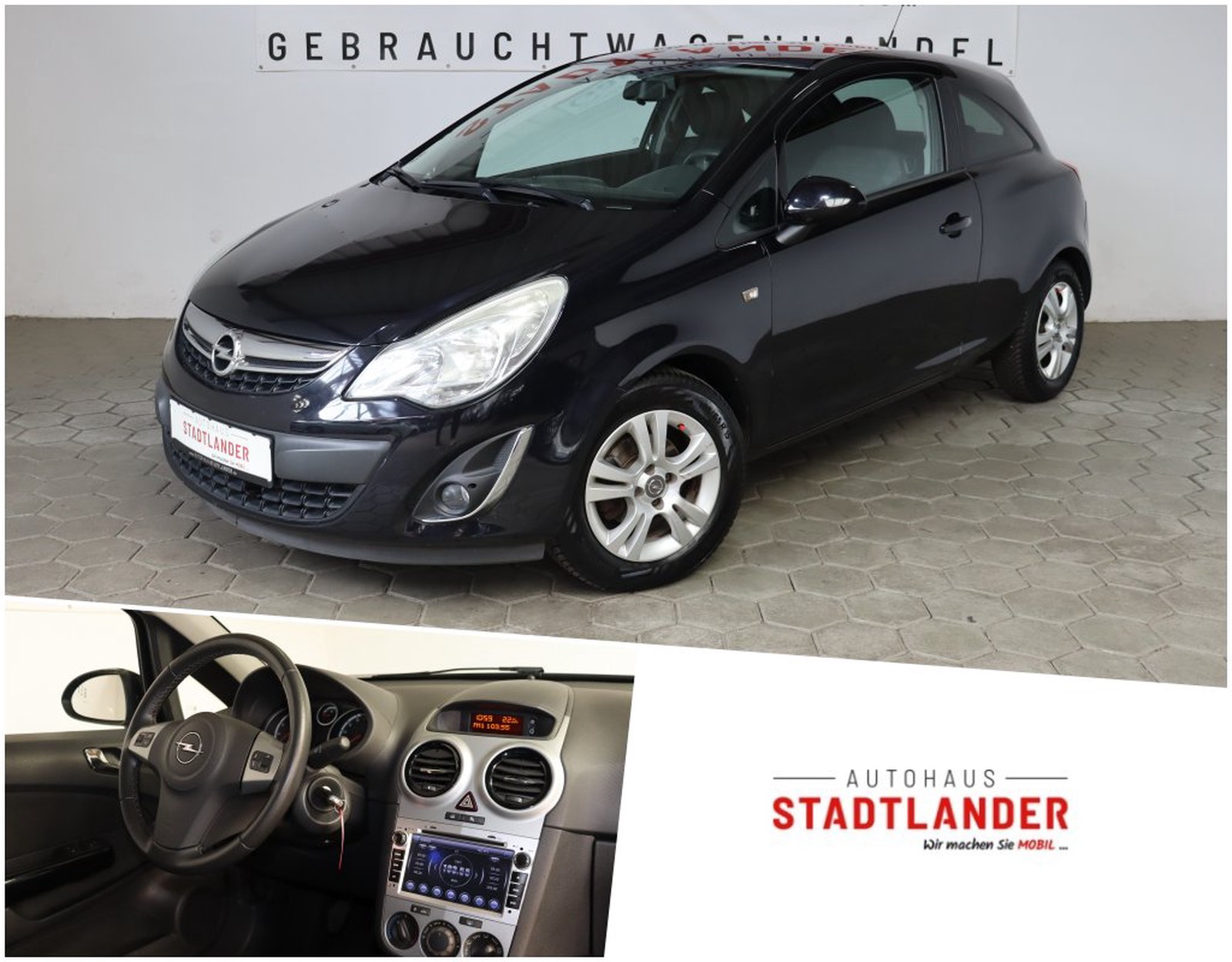 Opel Corsa D Satellite 1.2 KLIMA NAVI TOUCH 4S-REIFEN