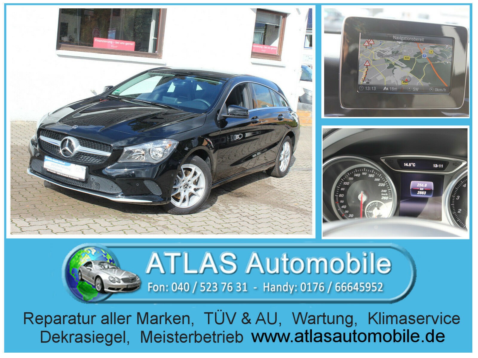 Mercedes-Benz CLA 180 Shooting Brake Navigation+Leder+Garantie