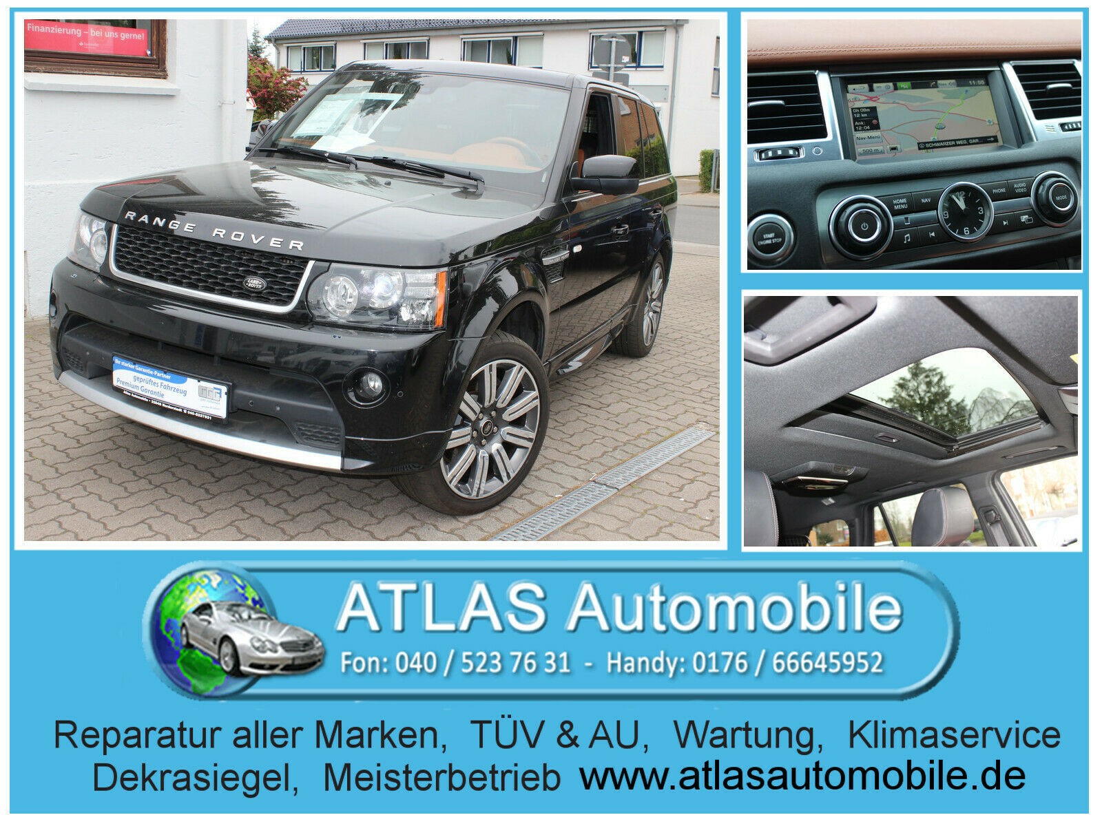 Land Rover Range Rover Sport SDV6 Autobiography 21 ZOLL+VOL