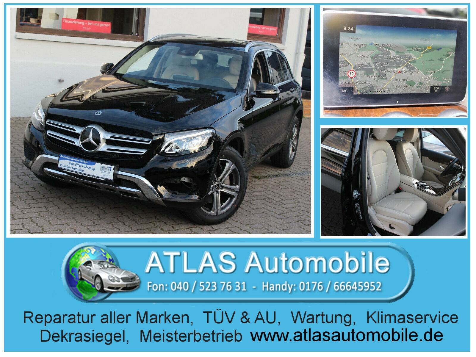 Mercedes-Benz GLC 220 d 4Matic 9-G Kamera Tempo Navi Leder LED