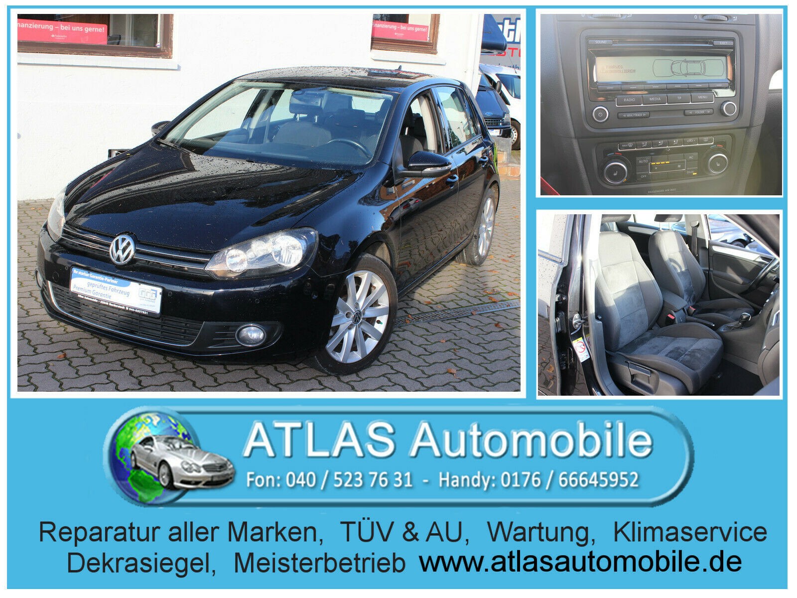 Volkswagen Golf 1.4 TSI VI DSG Highline Leder+17 ALU