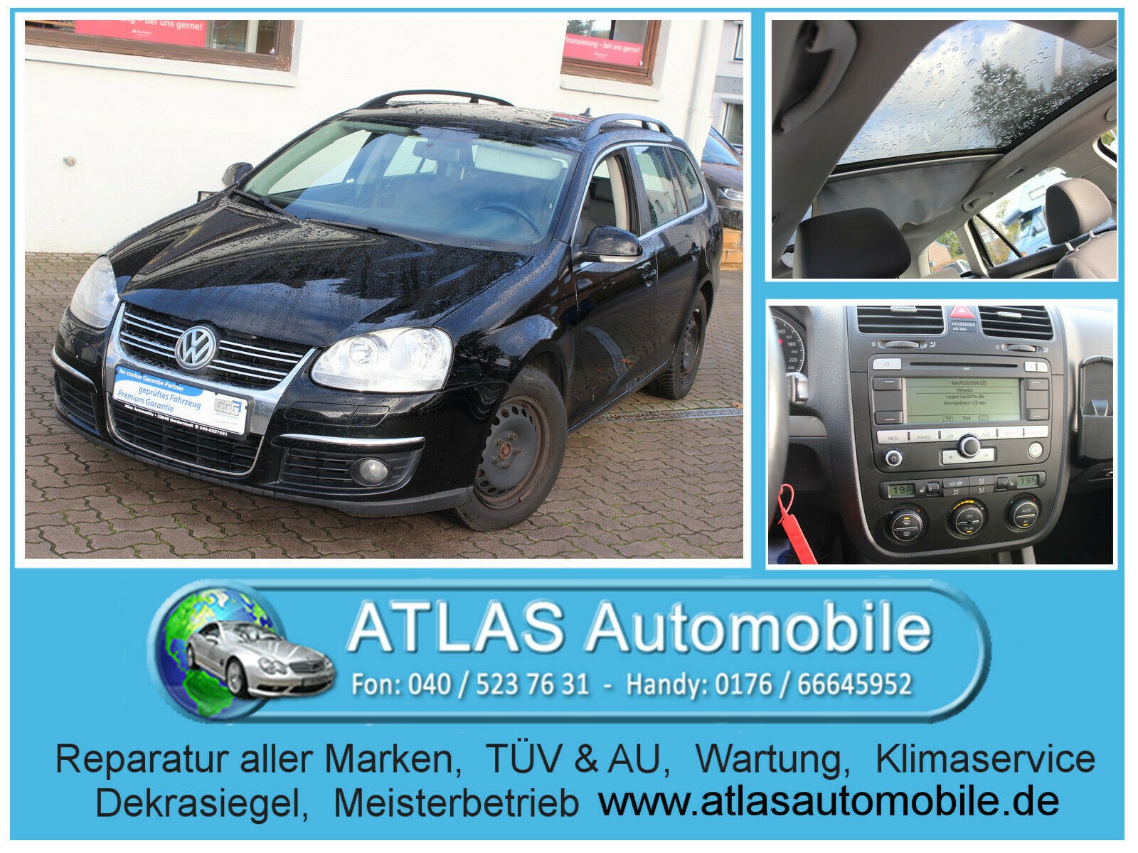 Volkswagen Golf 2,0 TDI V Variant Sportline Navi+e.Panorama