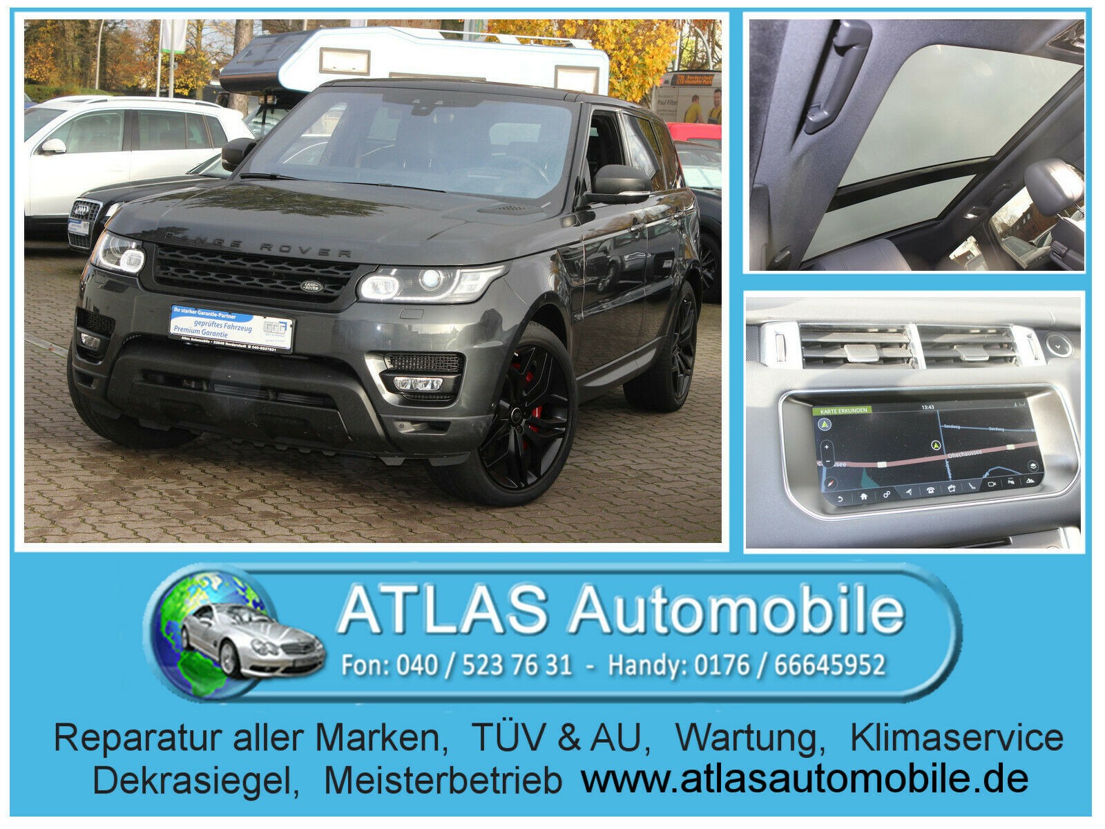 Land Rover Range Rover Sport 4.4l SDV8 HSE Dynamic Panorama
